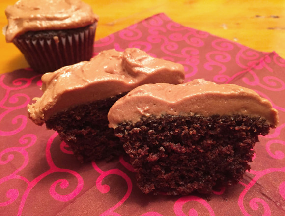 Beet Chocolate Cupcakes