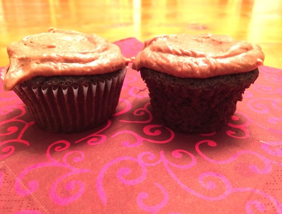 Beet Chocolate Cupcakes