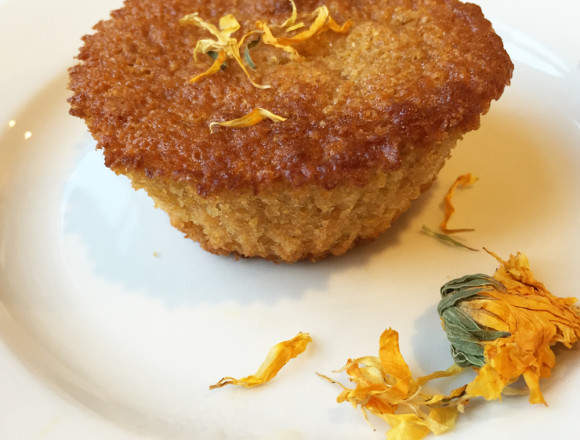 Calendula Corn Muffin