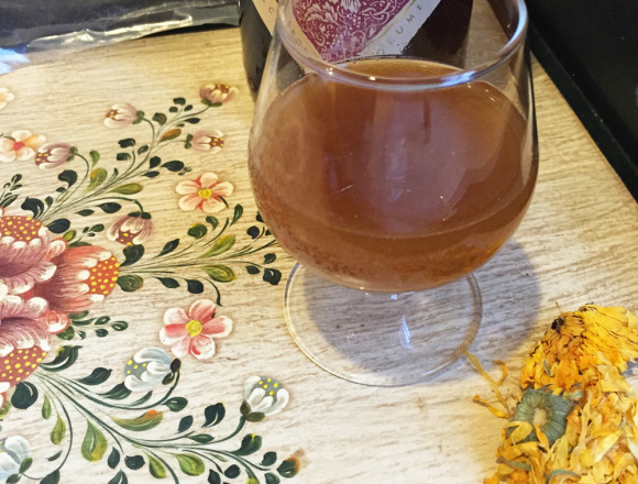 Calendula Infused Wine