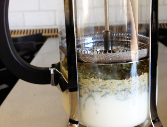 Chamomile Infused Milk