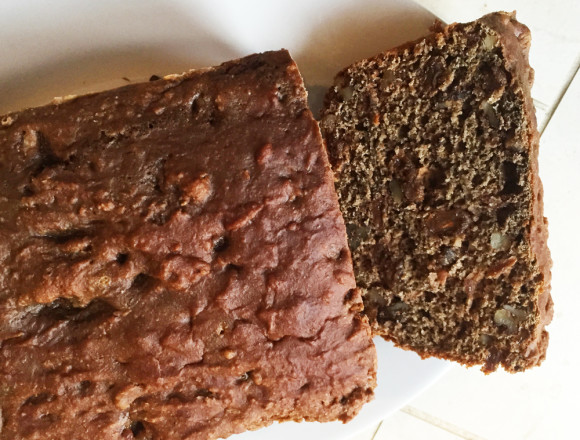 Elderberry Walnut Bread Sliced Loaf