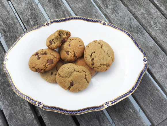 Lavender Chocolate Chip Cookies