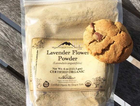 Lavender Flower Powder and Cookie