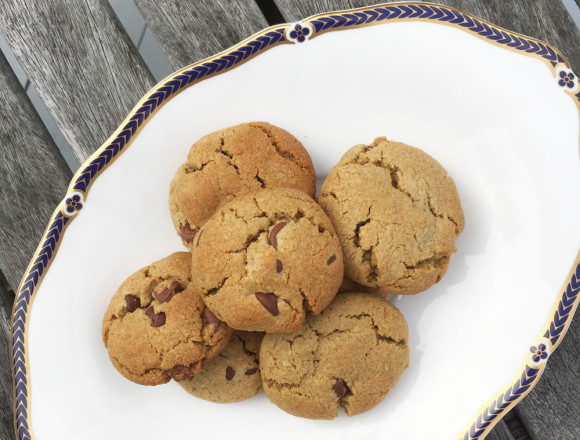 Lavender Chocolate Chip Cookies