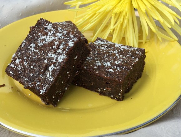 dandelion fudge brownie