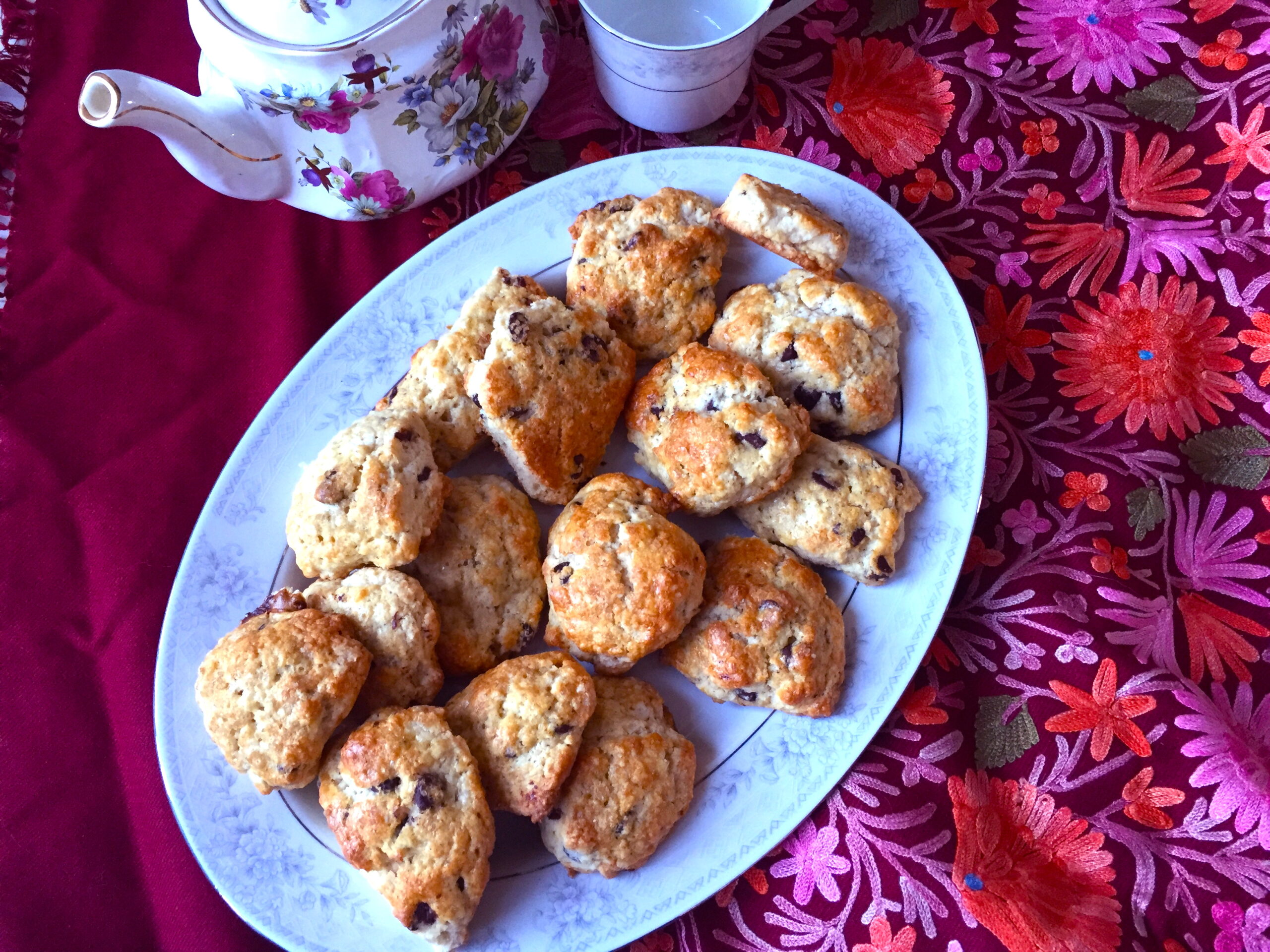 plate of scones