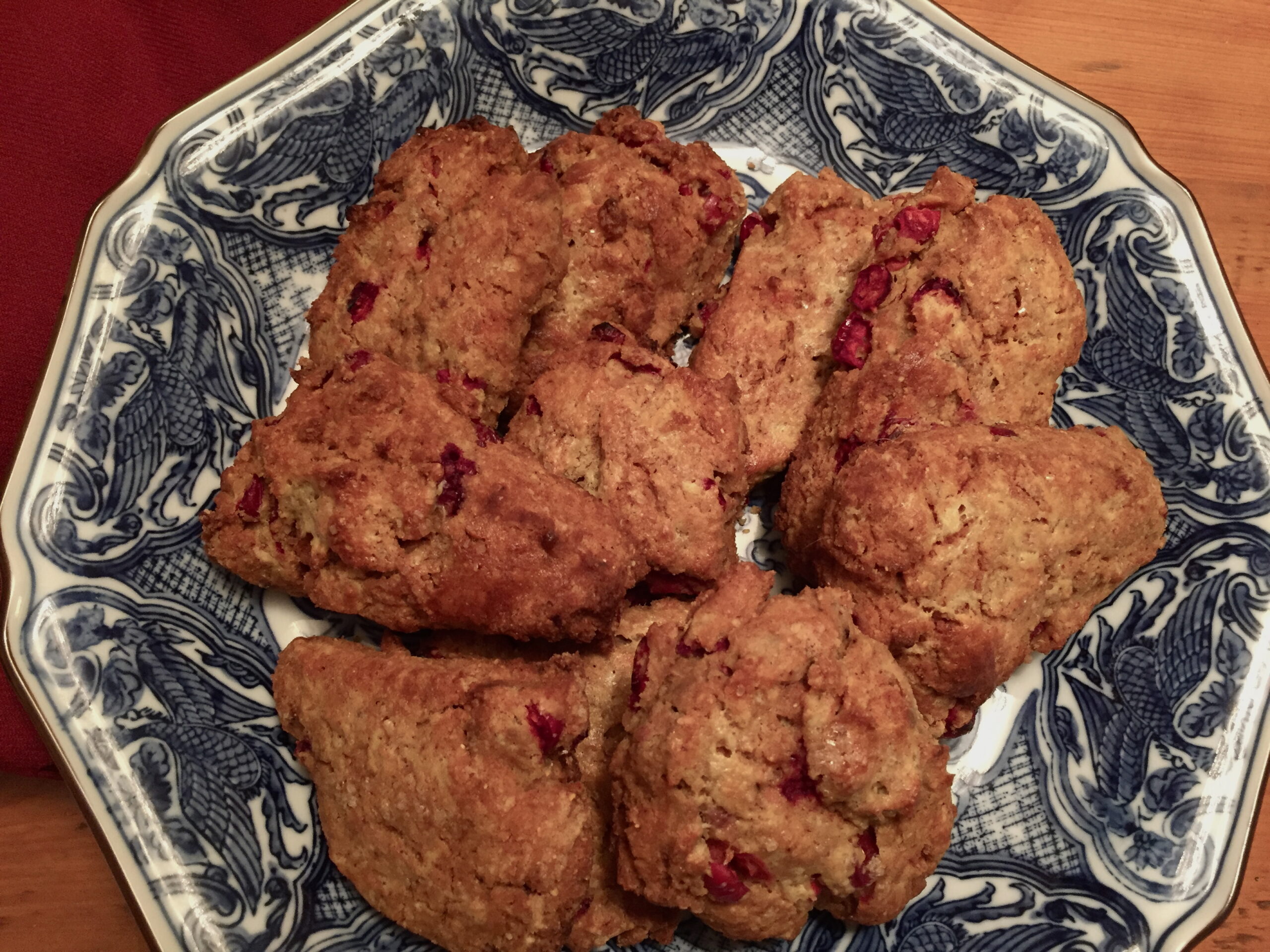 plate of scones