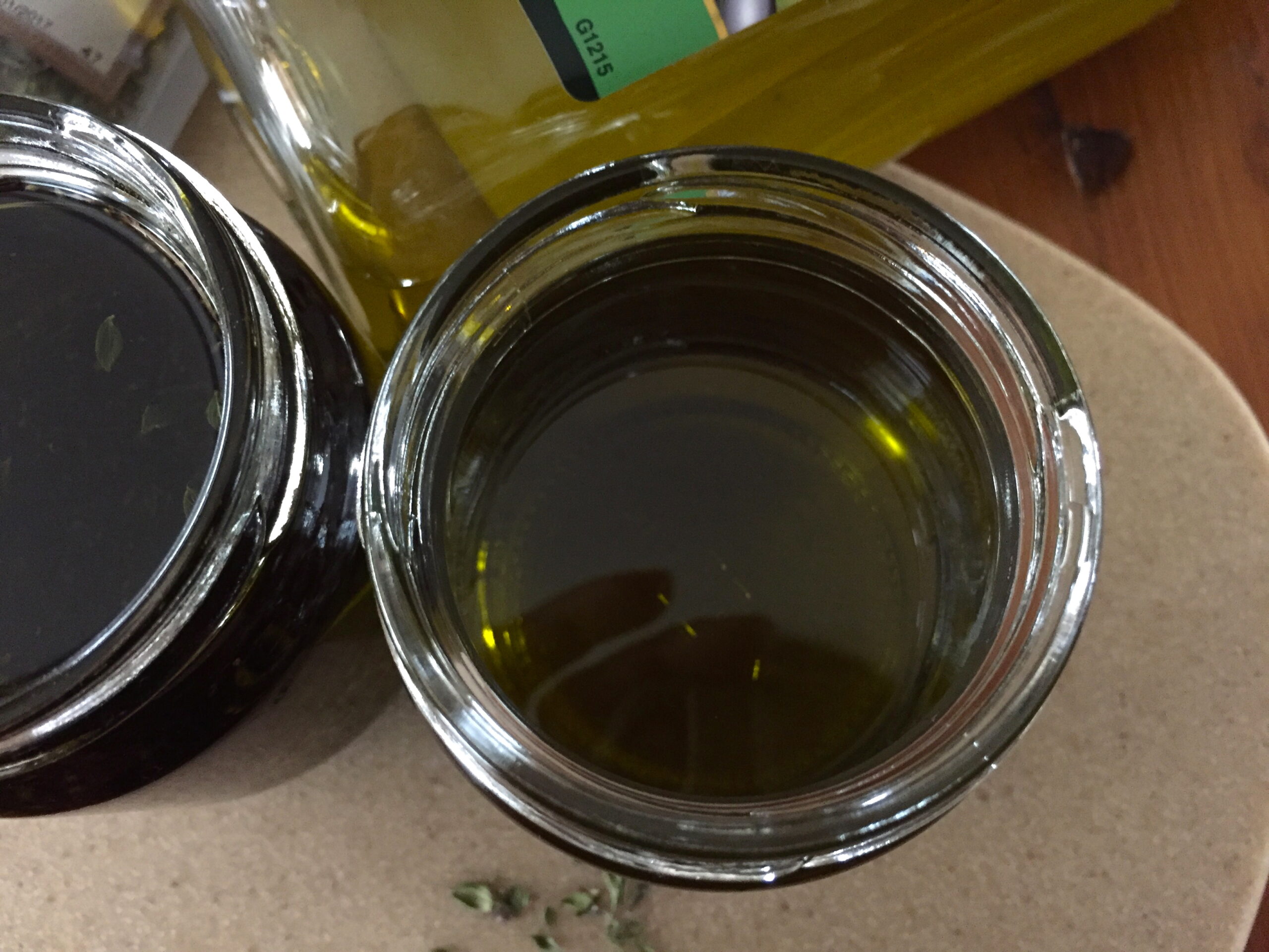 herb infused olive oil